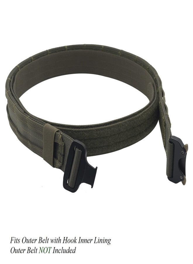 TACNEX Inner Belt for Duty/Battle - 1.5" Loop Liner Tactical Under Belt Ranger Green X-Large - Image 5